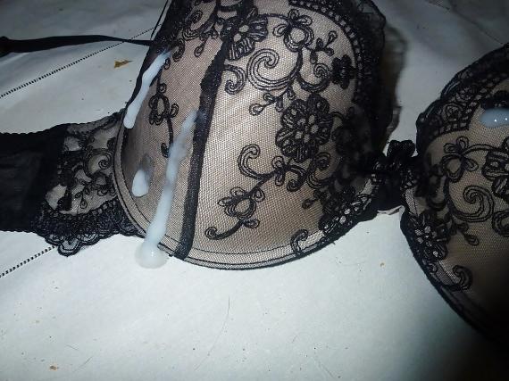 14P Cum on my Mother in Law's bra 2