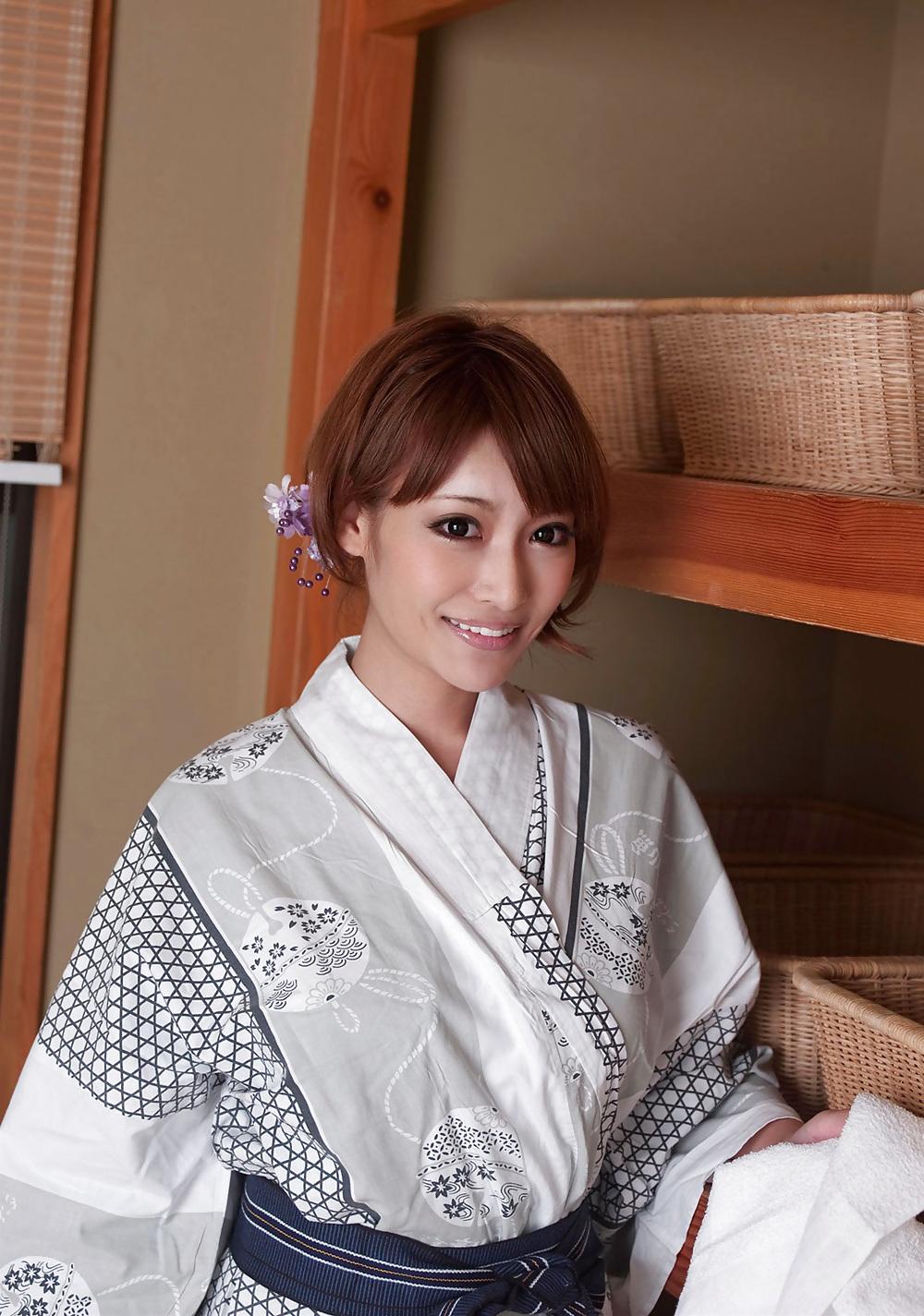 25P Kimono Japanese Teen Kirara Asuka