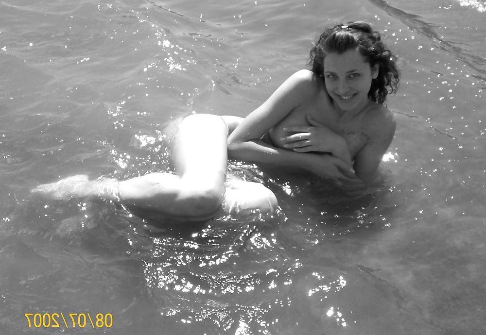 25P Pretty Amateur Brunette 13