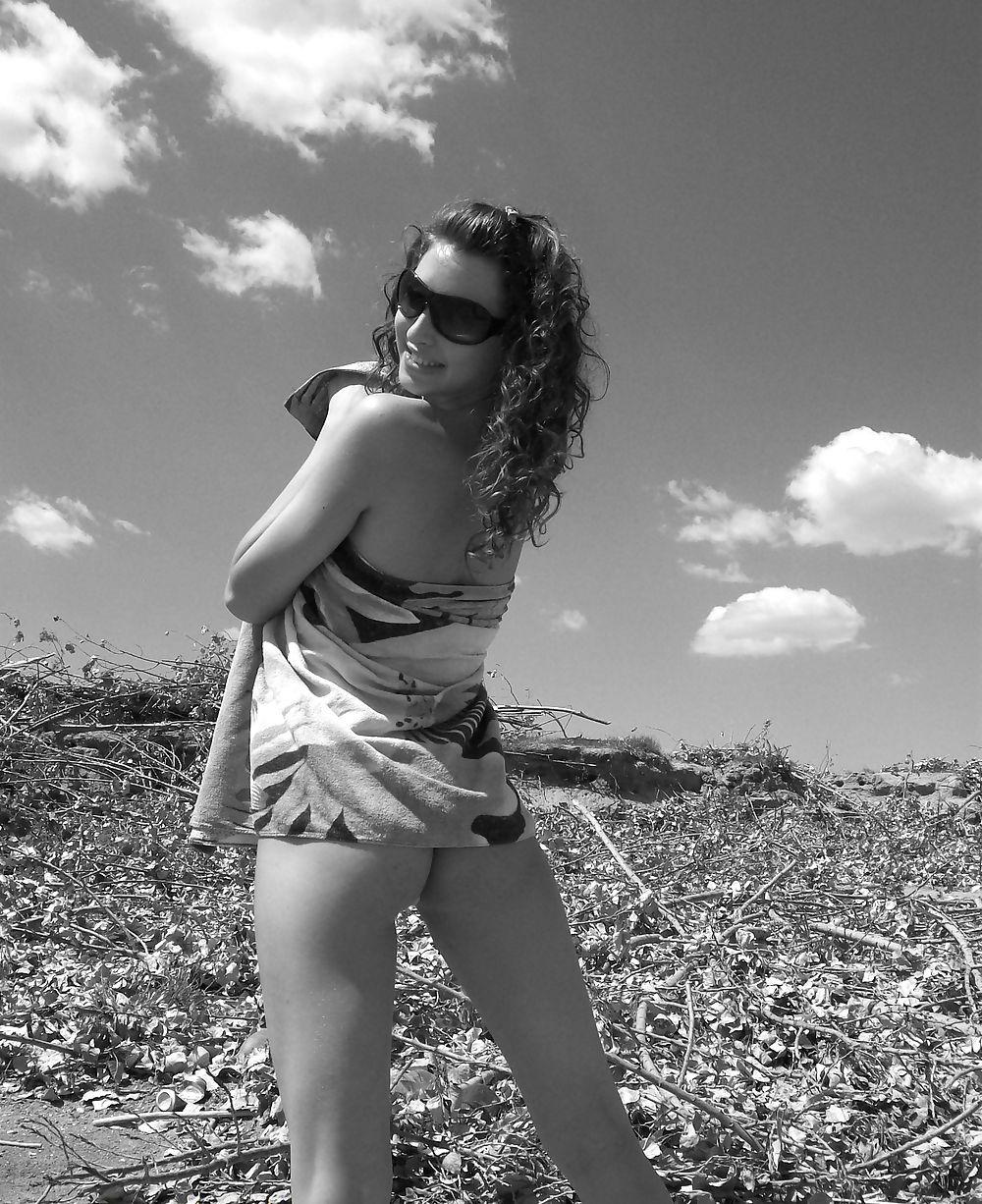 25P Pretty Amateur Brunette 13