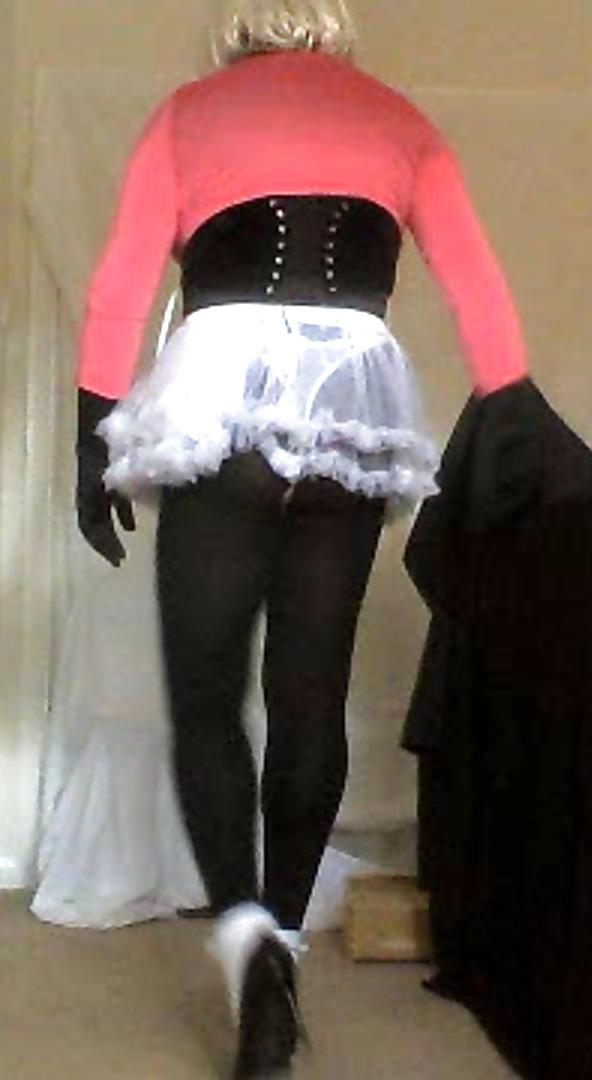 17P Sissy sitting on hard cock