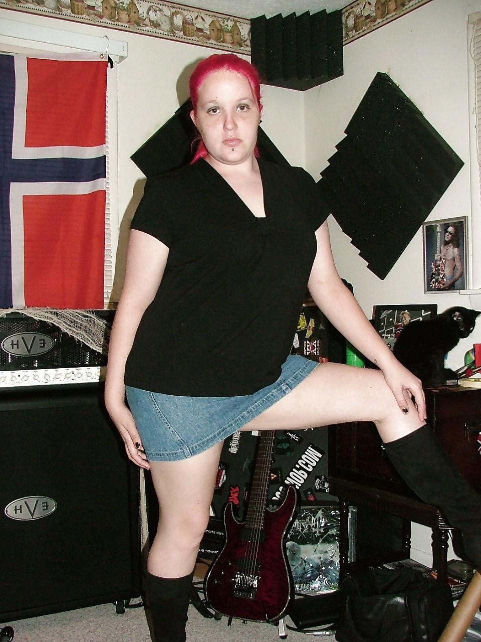 25P Sexy Ex-Wife with My Guitar (Showing Her Big Pussy Lips)