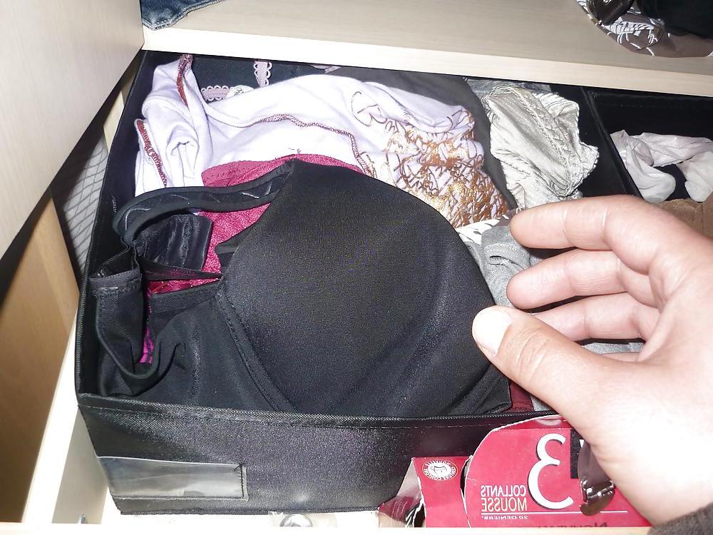 19P Cum on my Wife's bras and panties 2