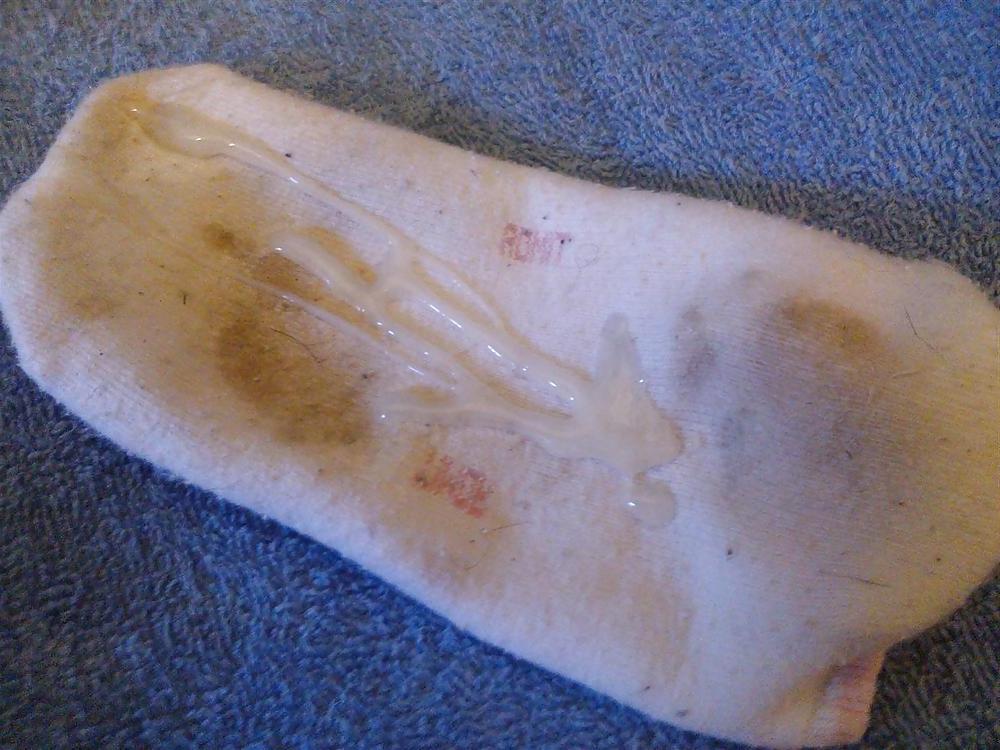 5P Cum on Cousin dirty socks!