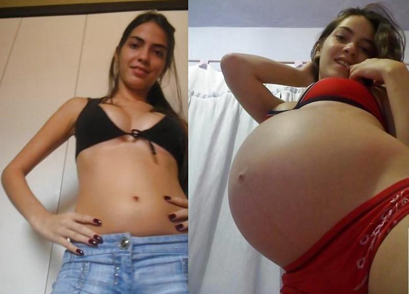 25P Before and After Pregnant Bellies