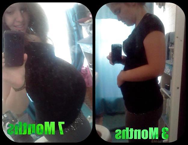 25P Before and After Pregnant Bellies