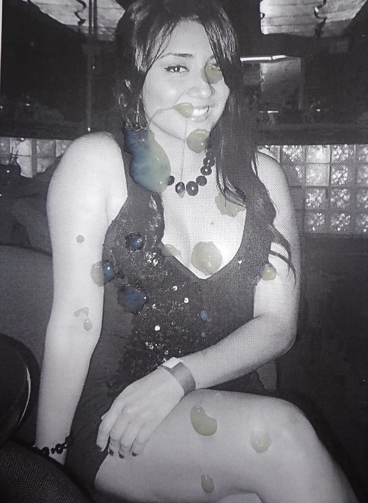 5P Cum on beautiful girl...