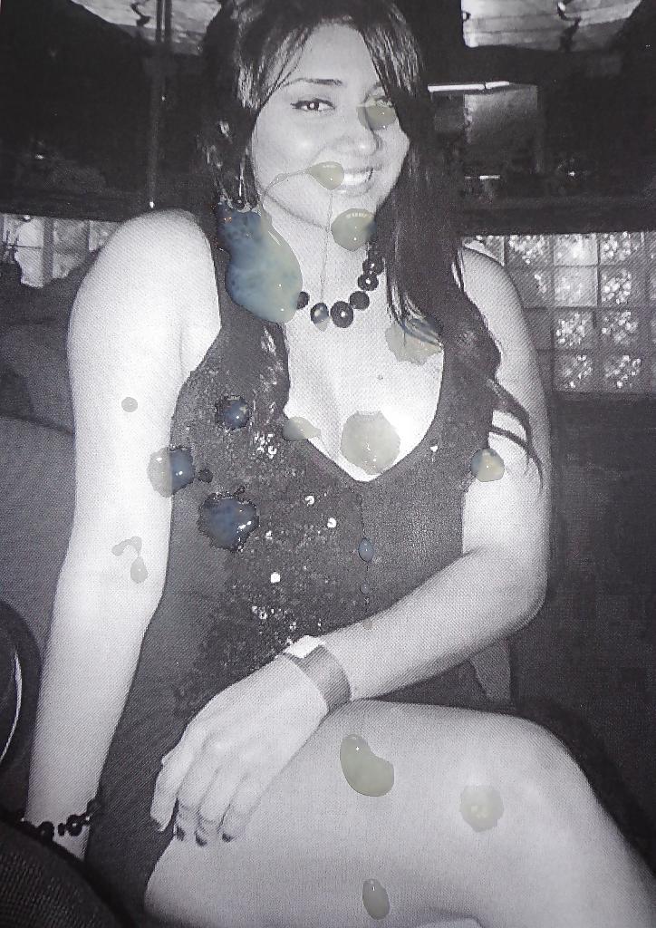 5P Cum on beautiful girl...