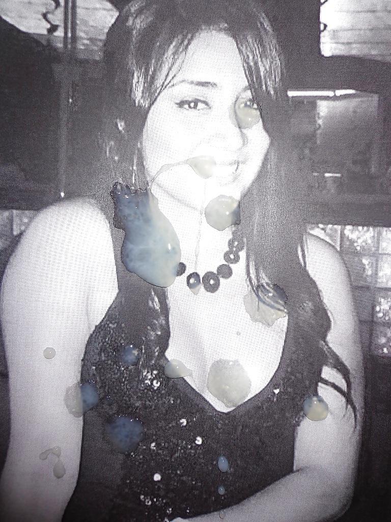 5P Cum on beautiful girl...