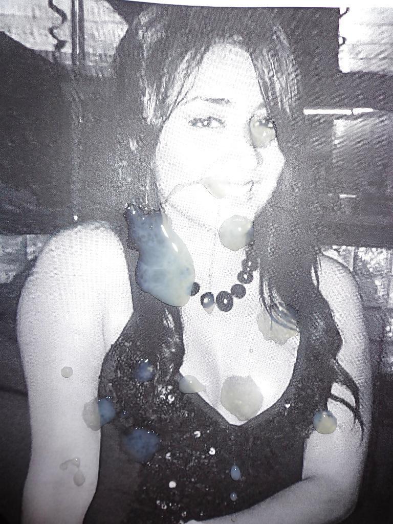 5P Cum on beautiful girl...