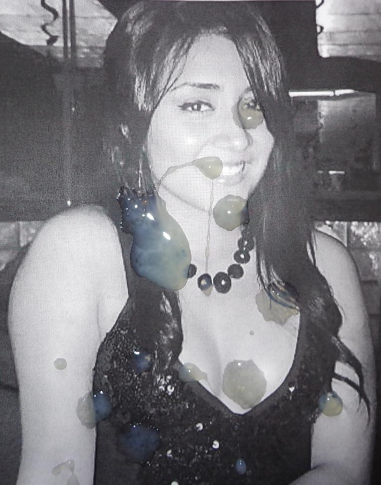5P Cum on beautiful girl...