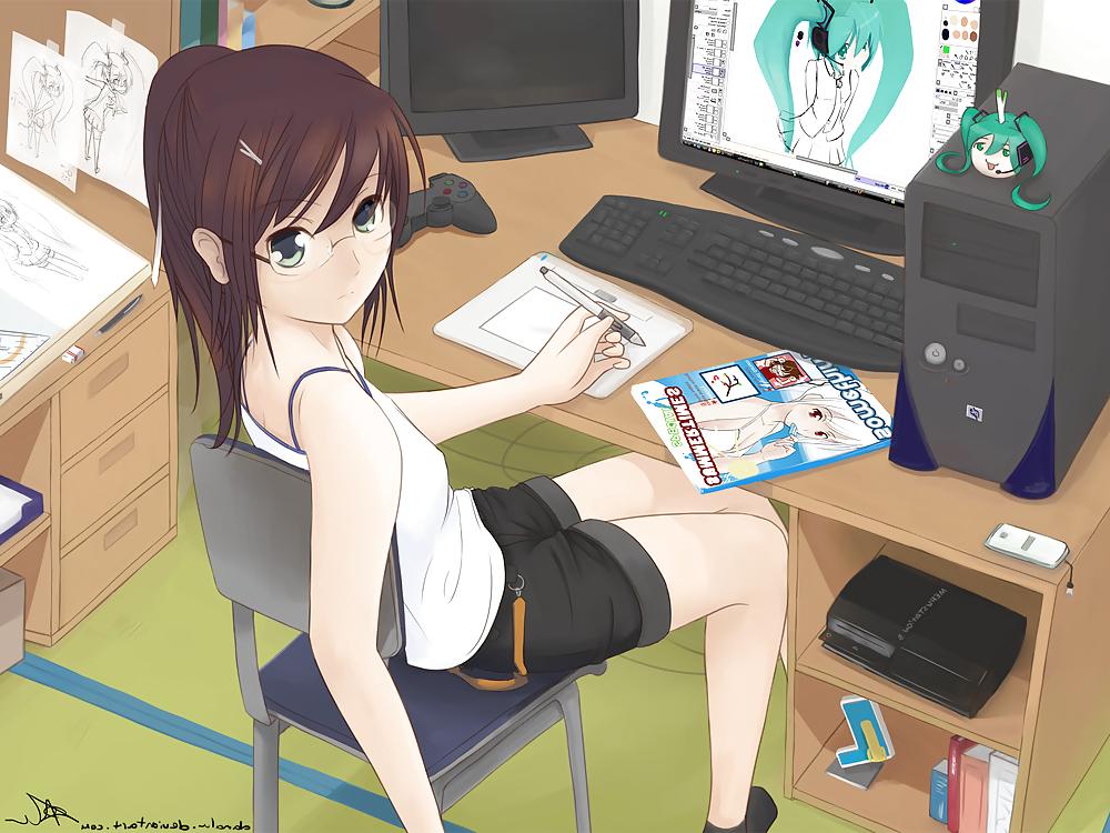 8P Otaku Anime Girls