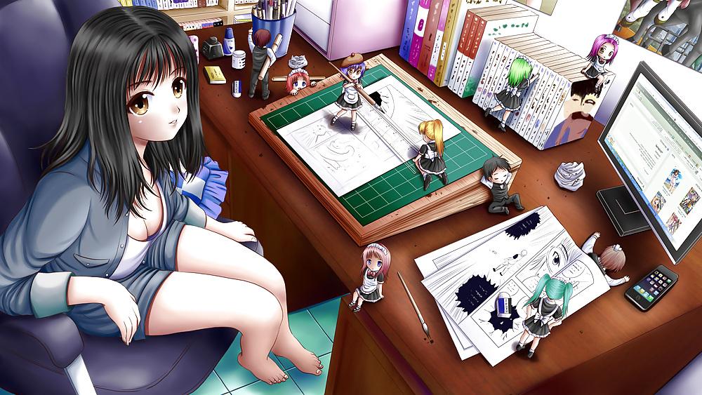 8P Otaku Anime Girls
