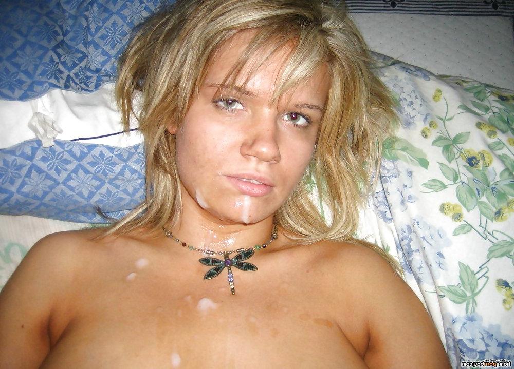 16P Young blonde GF hot private pics