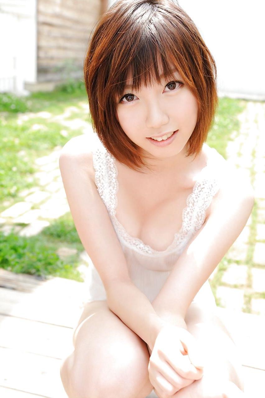 25P Cute Japanese in see through look 1