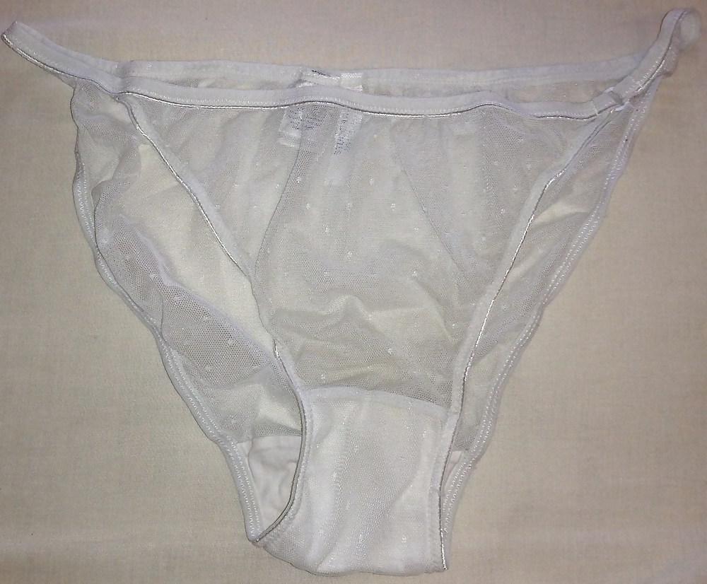 8P My wife panties and bra