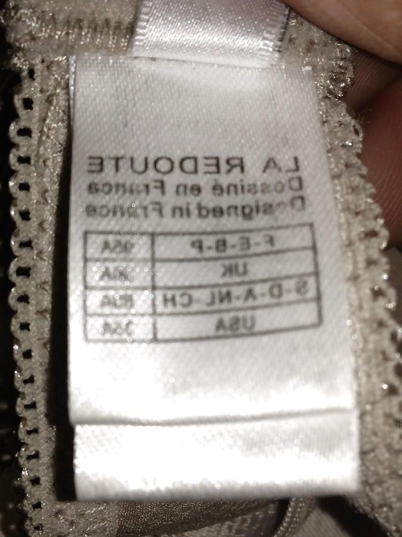8P My wife panties and bra
