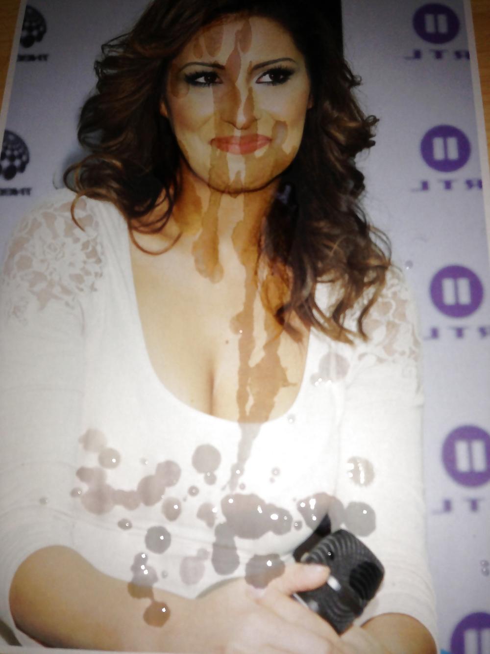 4P Cum on Senna Gammour