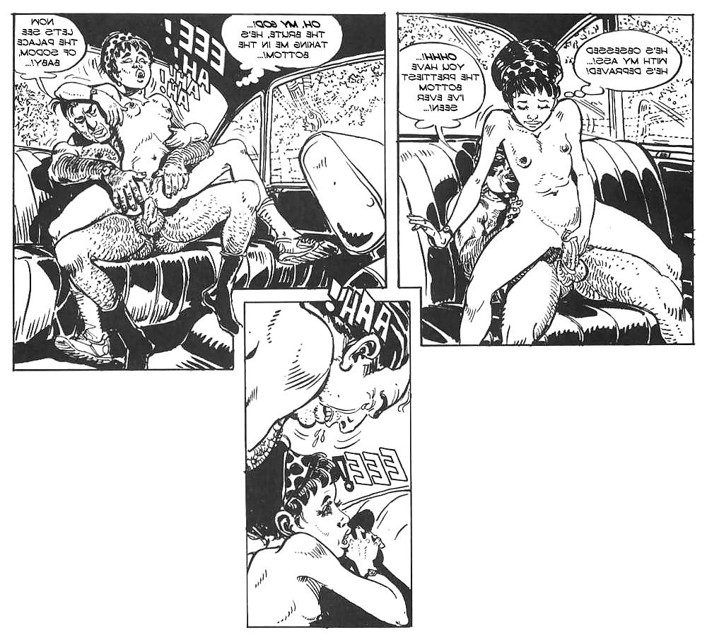 25P Some adult sex comics pics Black and white