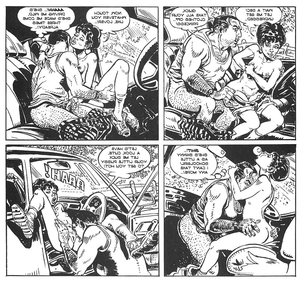 25P Some adult sex comics pics Black and white