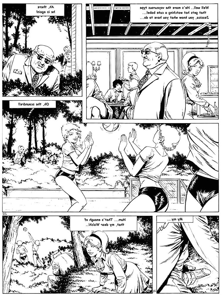 25P Some adult sex comics pics Black and white
