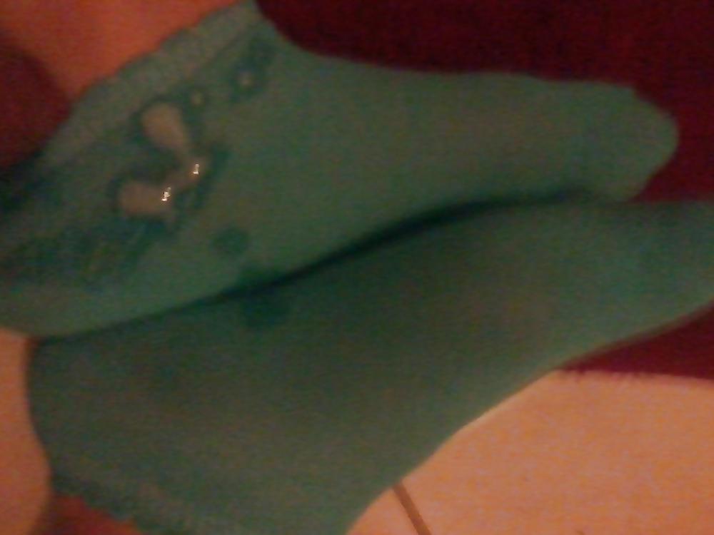 6P Cum on Socks