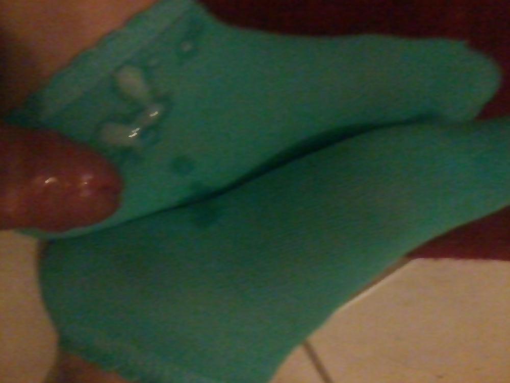 6P Cum on Socks