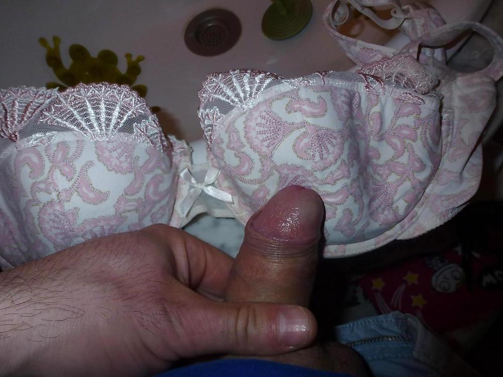 13P Cum on my Mother in law's bra