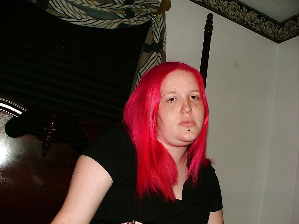 25P Ex-Wife in Sexy Boots and Blue Jean Skirt (Big Pussy Lips)