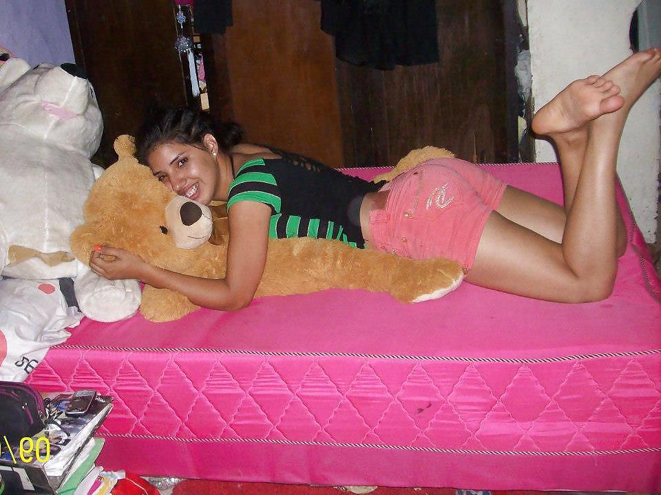 16P Valeria braces cocktease