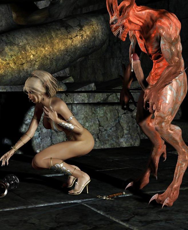 25P Devil fuck blond princess
