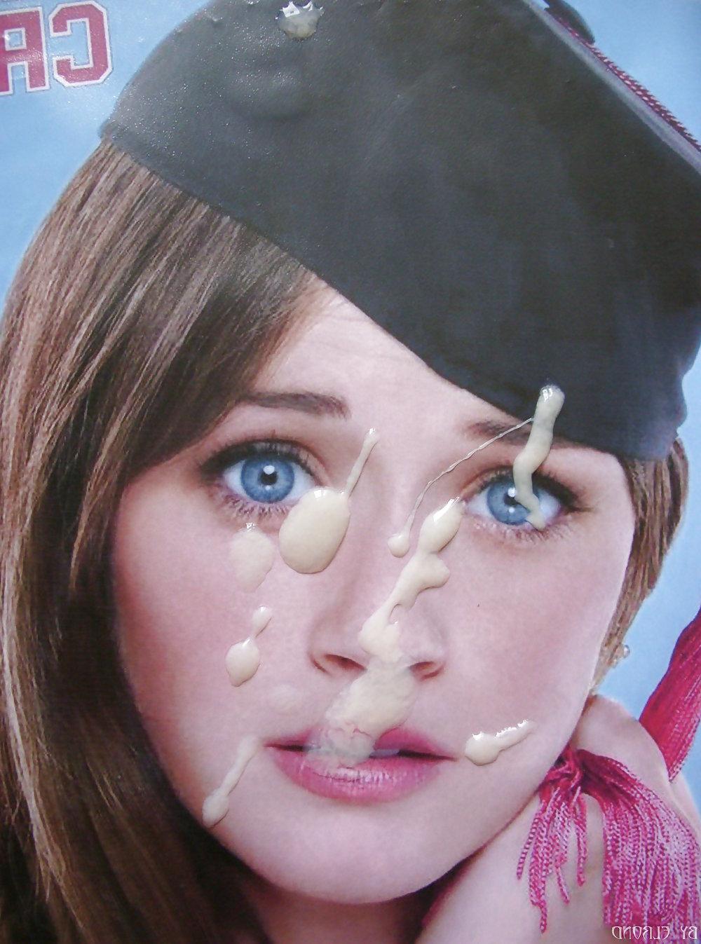 25P Cum on Alexis Bledel