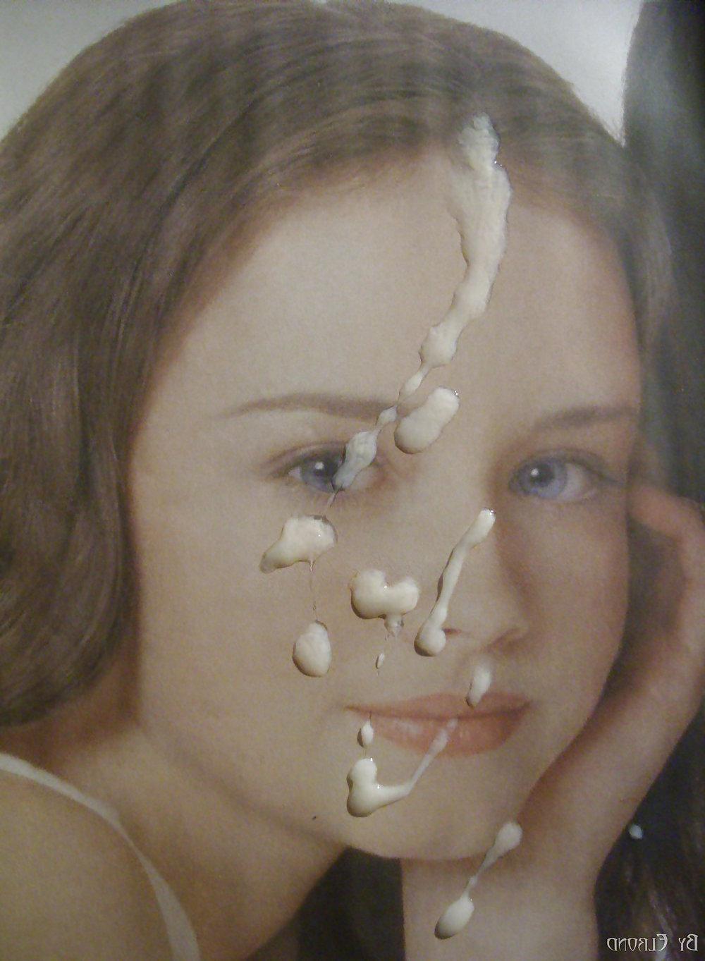 25P Cum on Alexis Bledel