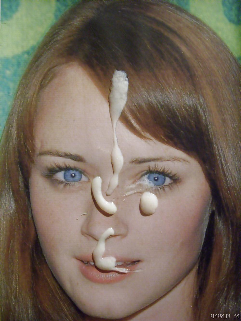 25P Cum on Alexis Bledel