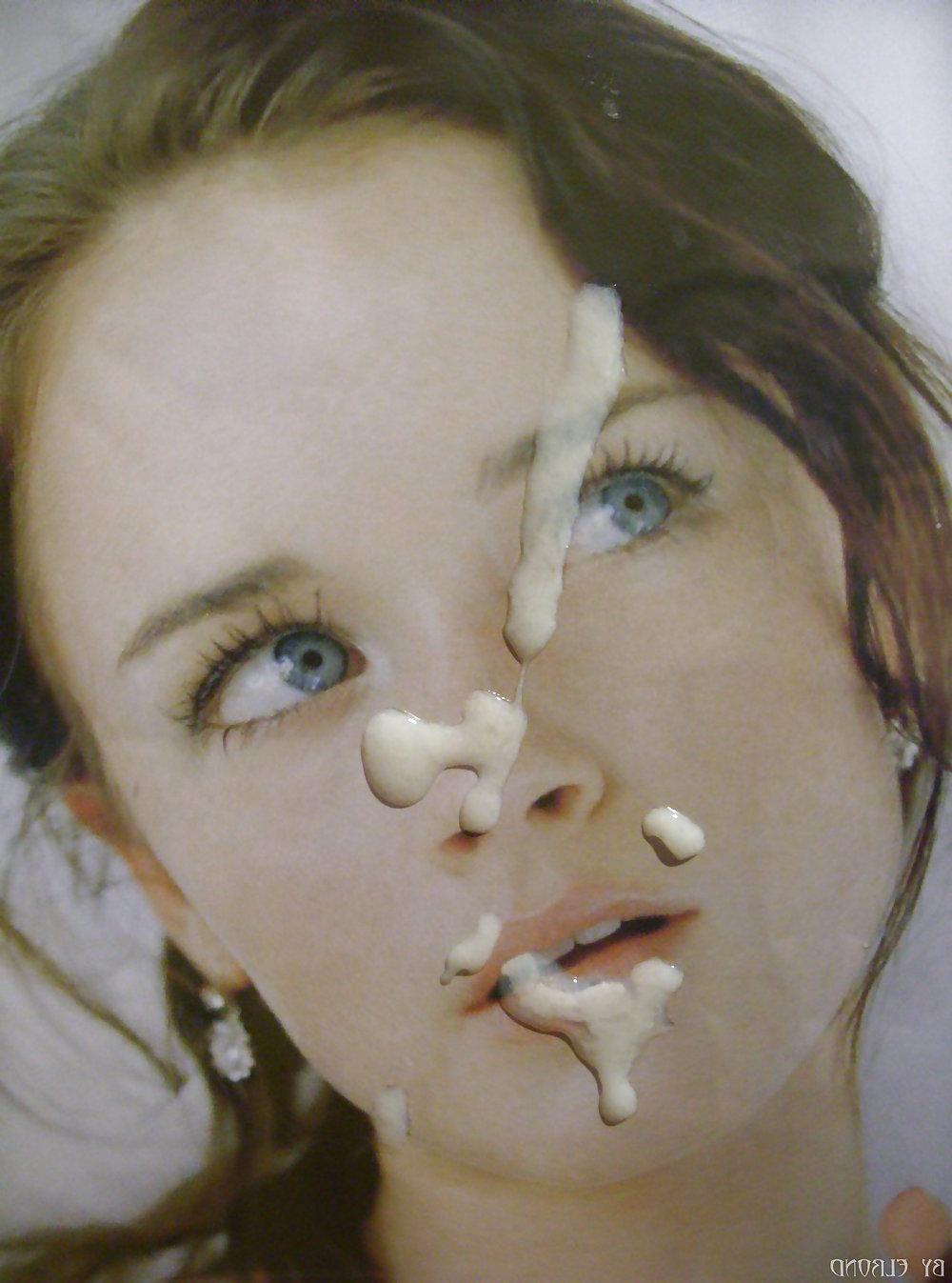 25P Cum on Alexis Bledel