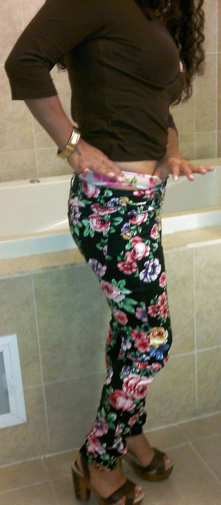 13P Showing off her bra and panty
