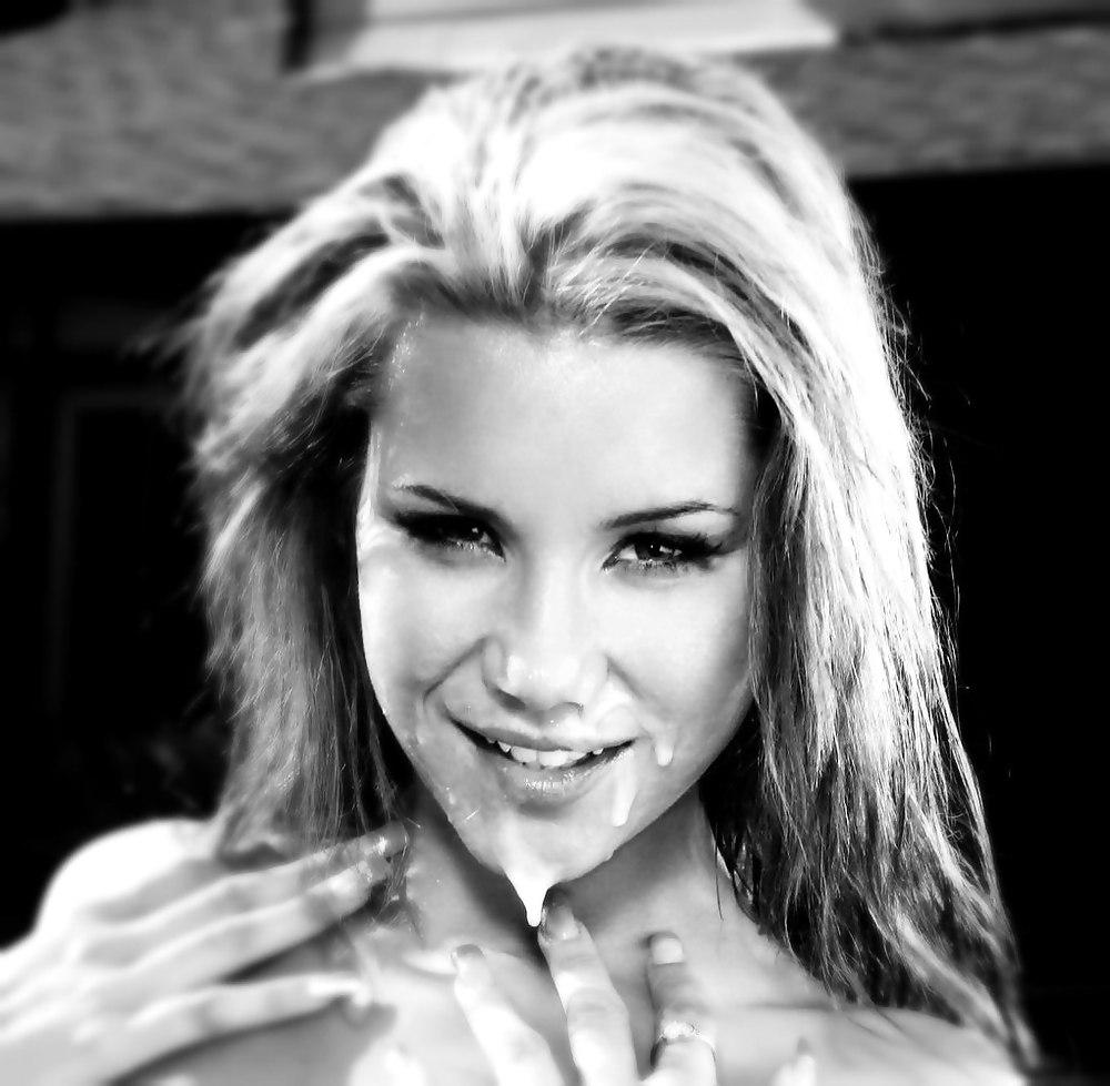 25P Cum. Black and white...