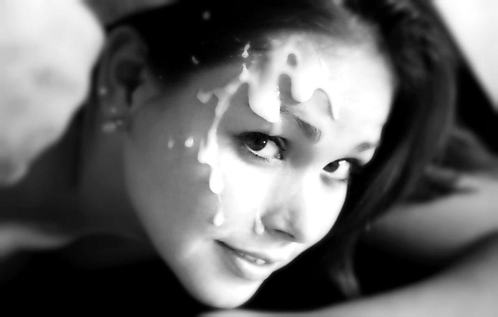 25P Cum. Black and white...