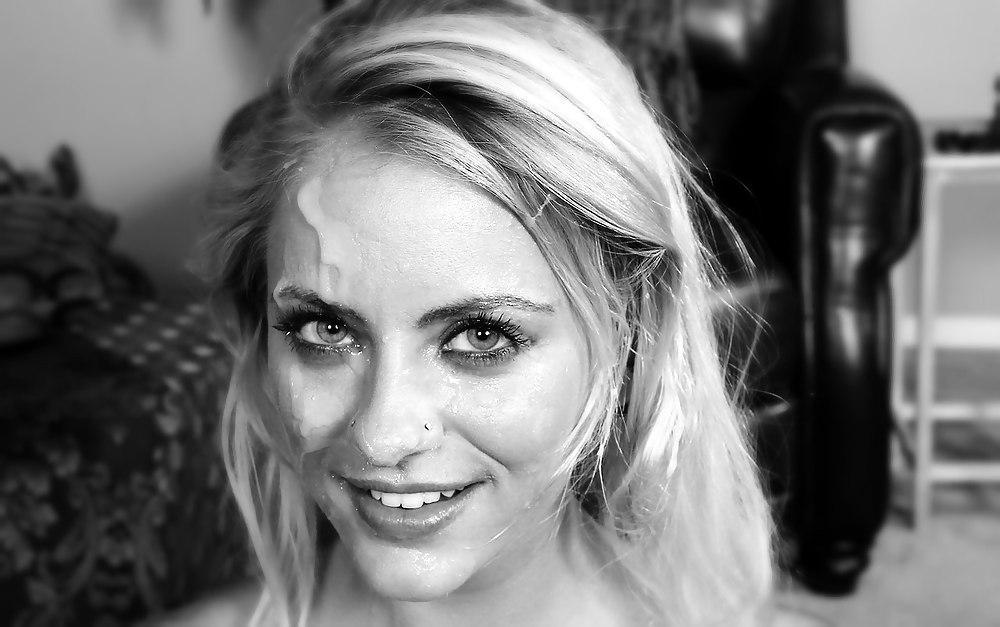 25P Cum. Black and white...