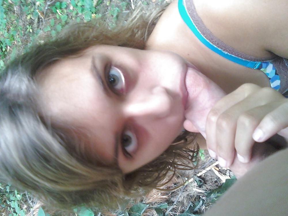 25P Amateur pretty cocksucking teen
