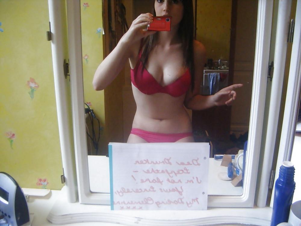 22P Pretty Amateur Brunette 32