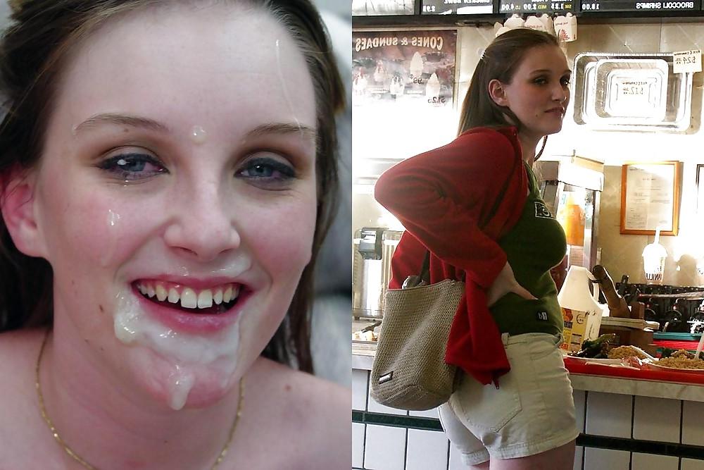 25P Amazing facialed amateur faces!!!!!