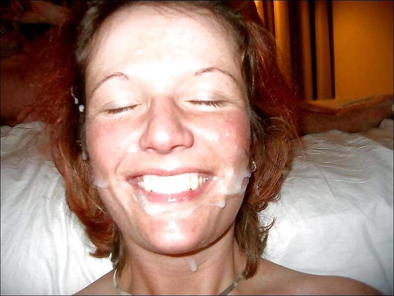 25P Amazing facialed amateur faces!!!!!