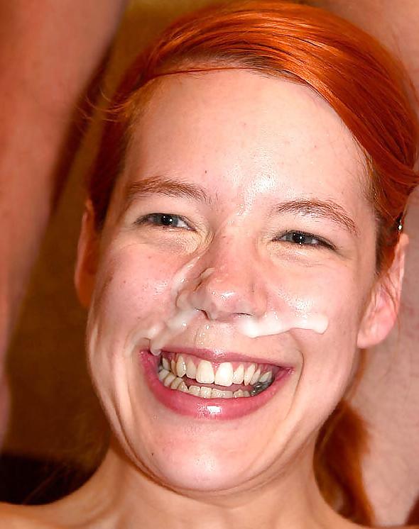 25P Amazing facialed amateur faces!!!!!