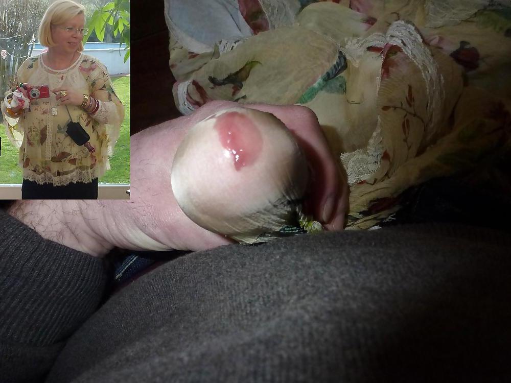 14P Cum on my Mother in Law's top