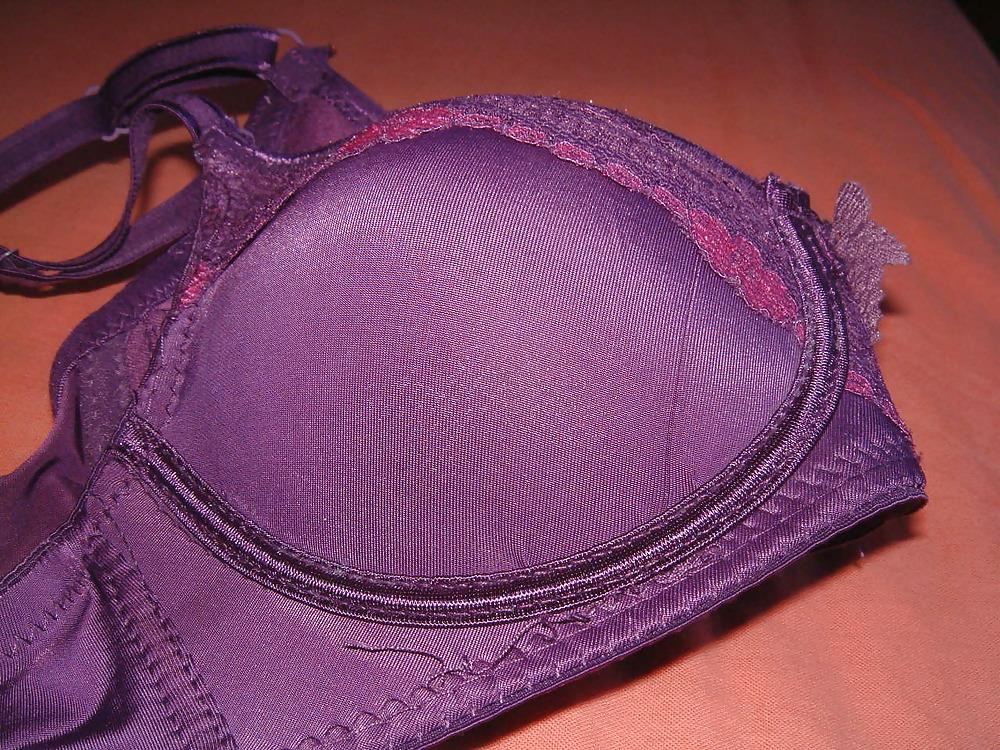 25P Purple Bra Cum 