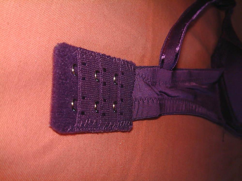 25P Purple Bra Cum 