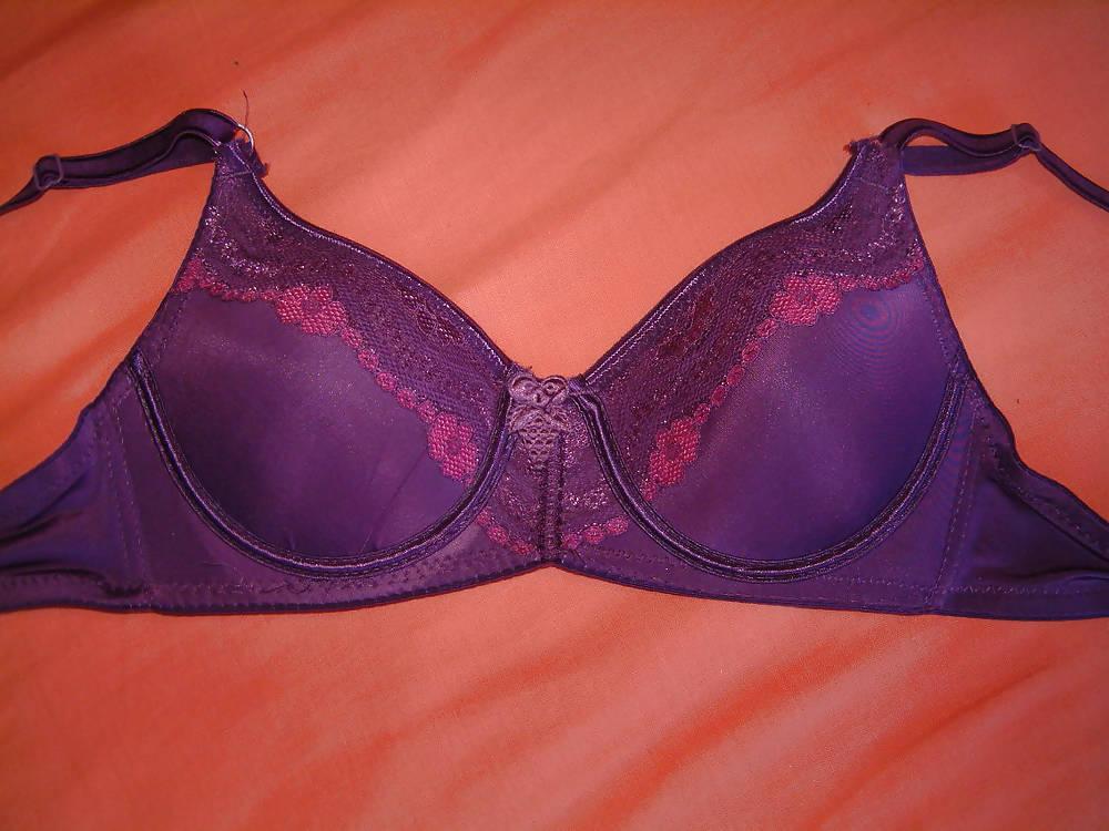25P Purple Bra Cum 