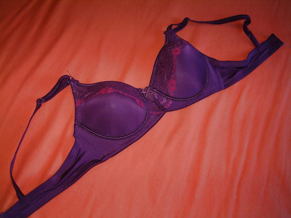 25P Purple Bra Cum 