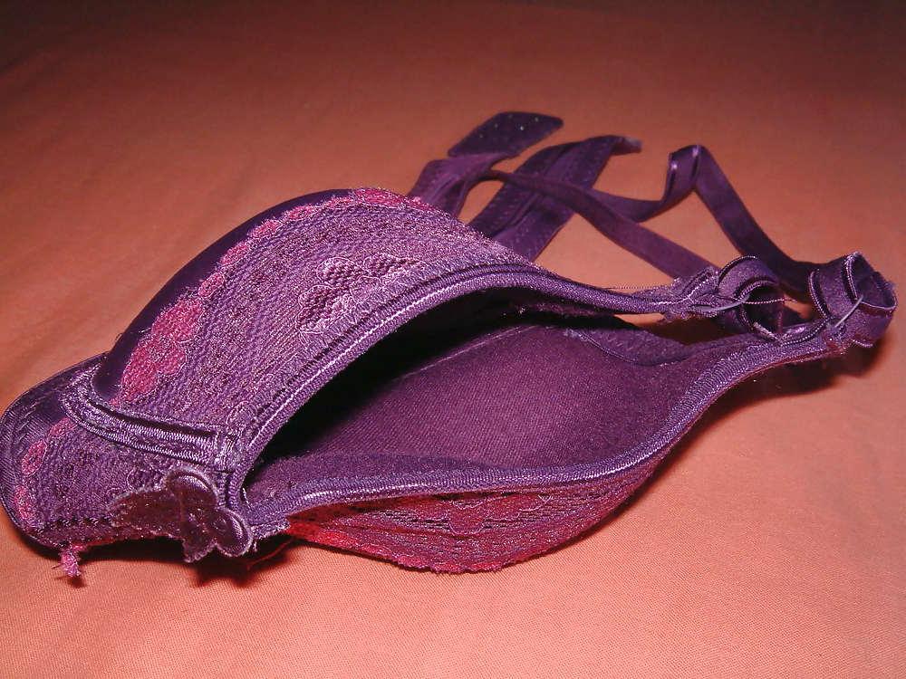 25P Purple Bra Cum 
